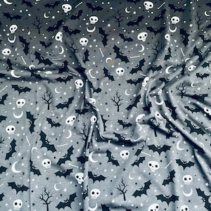 Spooky Cute Halloween Knit Swaddle Blanket Baby Ghoul