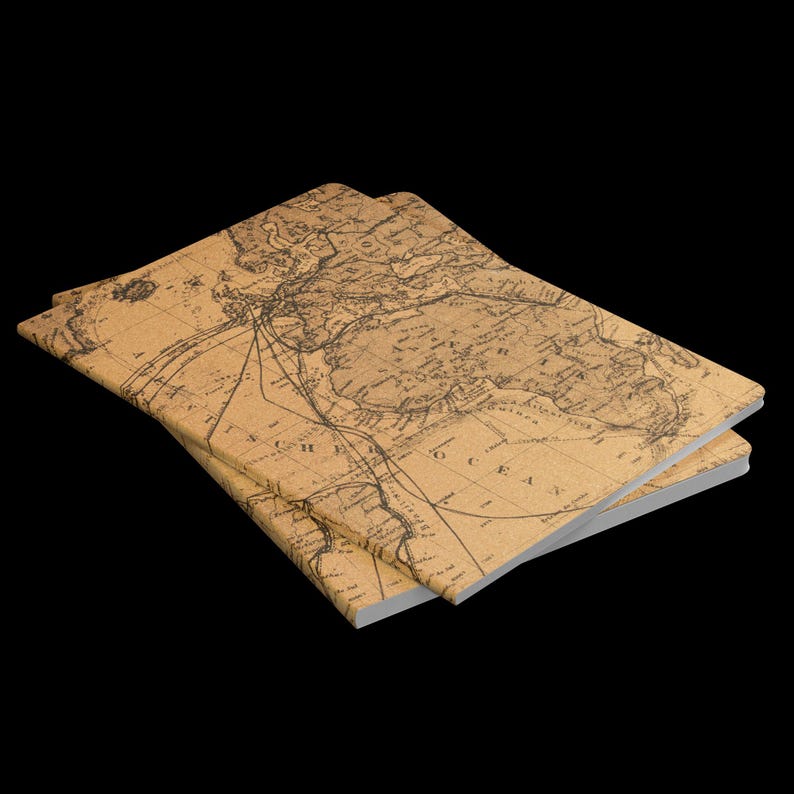 Old World Map Softcover Notebook: Vintage Cartography Soft Cover Journal image 6
