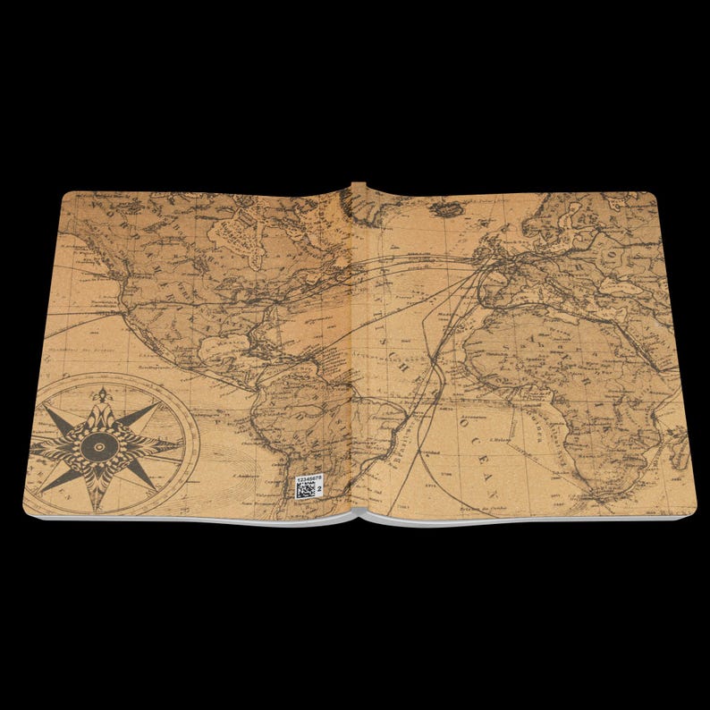 Old World Map Softcover Notebook: Vintage Cartography Soft Cover Journal image 5