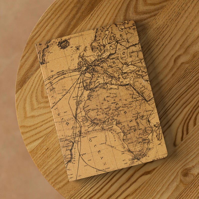 Old World Map Softcover Notebook: Vintage Cartography Soft Cover Journal image 1