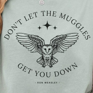 Wizard T-shirt, HP Shirt, Magical Tee, Magic Owl Shirt, Wizarding Shirt, Fantasy Reading Shirt, Wizard Fan Shirt, HP Fan Shirt
