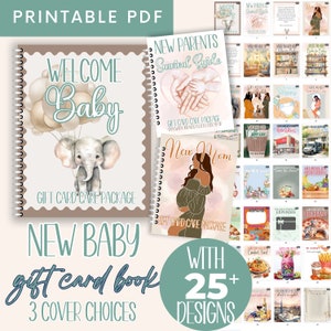 Geschenkkartenbuch zur Babyparty, Postpartum-Pflegepaket für frischgebackene Mütter, Geschenk zur Schwangerschaft, Geschenk für frischgebackene Eltern, Geschenk zur Geburt eines neuen Babys, Geschenk für die werdende Mutter, einzigartiges Baby
