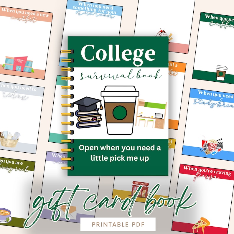 college-gift-card-book-college-care-package-printable-college-gift-card-book-first-year-of