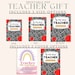 Printable Teacher Gift Card Holders, Teacher Appreciation Gift Card ...