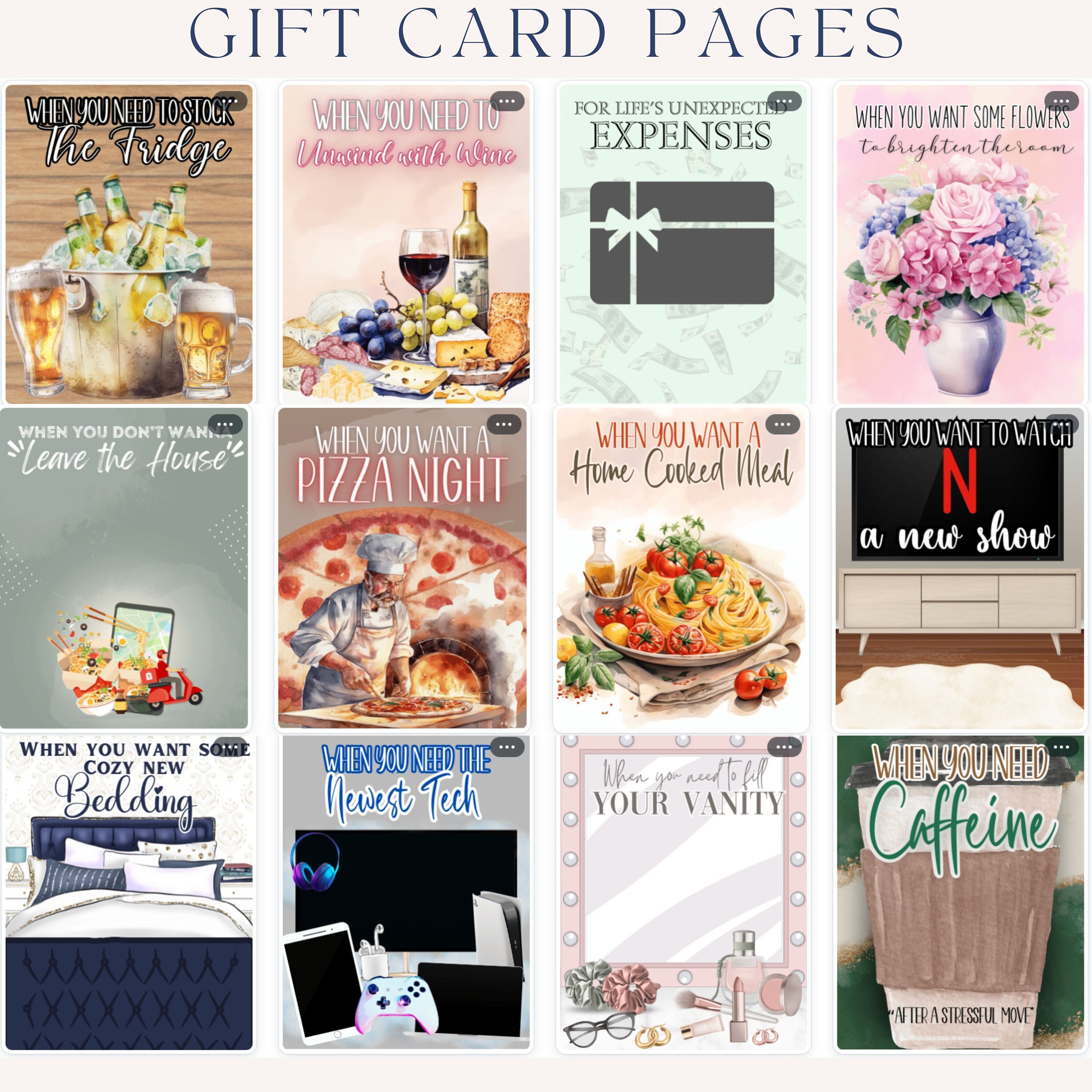 Housewarming Gift Card Book, Thoughtful House Warming Gift Basket, New Home Gift Card Book