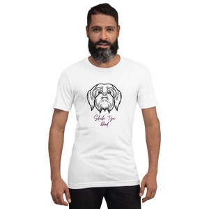 Unisex t-shirt | Shih Tzu | Dad | For Men | For Him | Dog Lover |