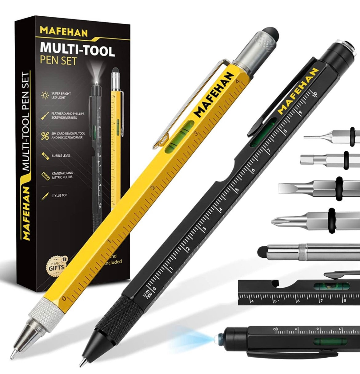 Oil Ink Hex 6 Color Ballpoint Pen 0.7mm, Multi Color Pen
