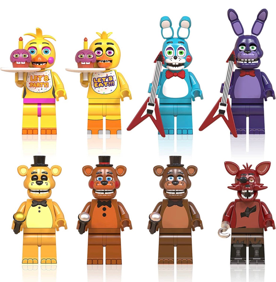 fnaf lego minifigures