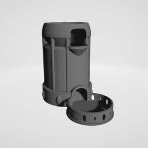 Futuristic Dice Tower - STL File