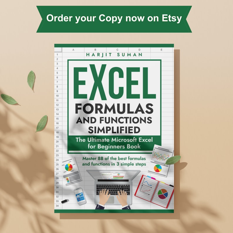 Essential Excel Book Formulas and Functions Simplified Ebook - Etsy