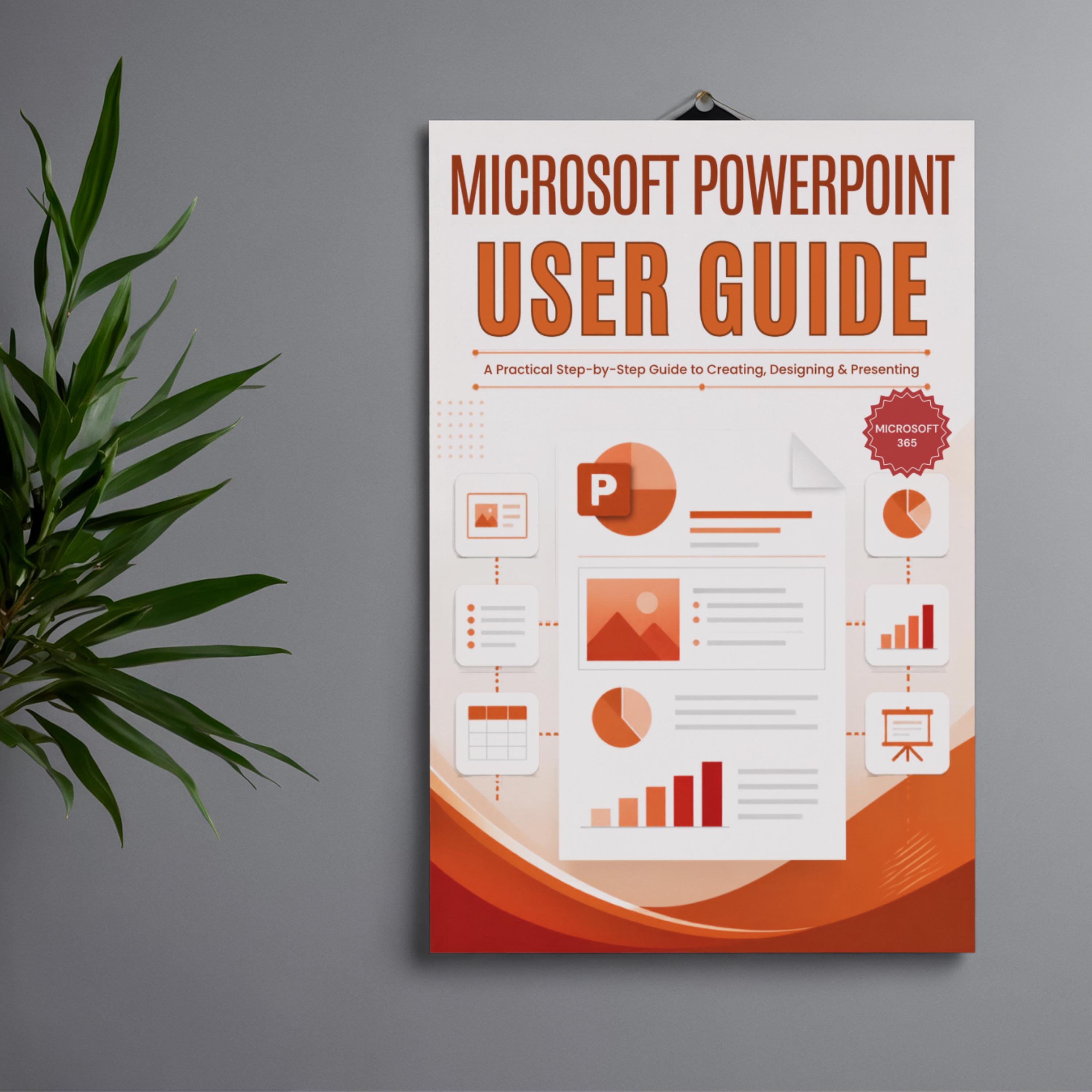 Microsoft PowerPoint User Guide | Step-by-Step Tutorial for Beginners | Digital Download