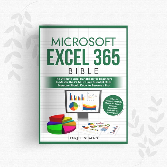 Microsoft Excel Spreadsheet Guide Book: Master the Essential Excel Shortcuts and Formulas eBook PDF