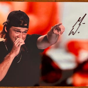 Morgan Wallen Signed Autographed 8x12 Inch Photo + COA