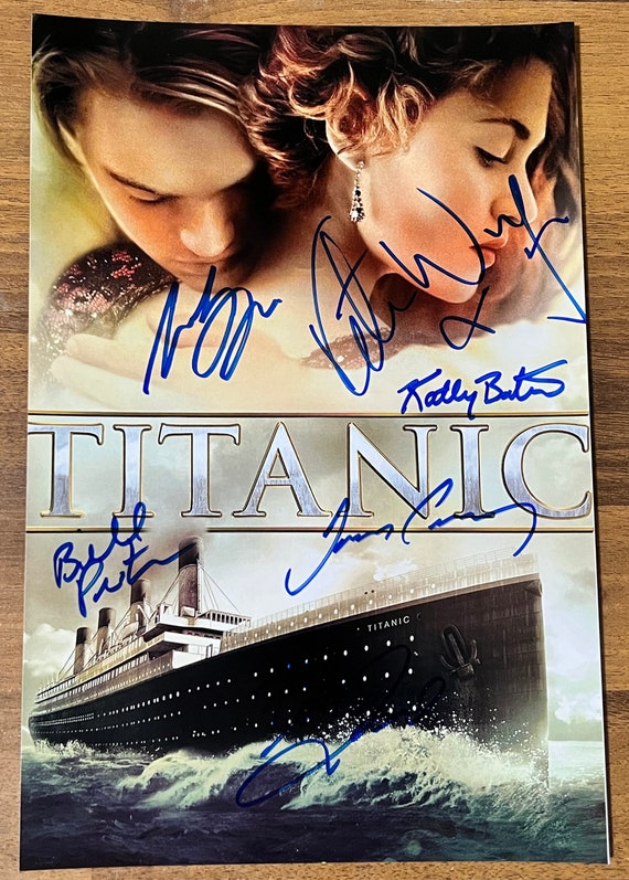 Titanic Full Cast Signed Autographed 8x12 Inch Photo + COA - Etsy