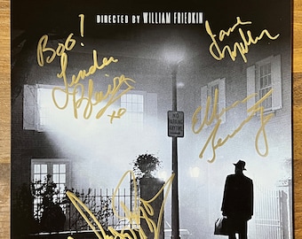 The Exorcist cast signed autographed 8x12 inch photo + COA