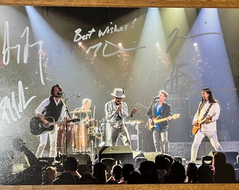 The Tragically Hip full band signed autographed 8x12 inch photo + COA