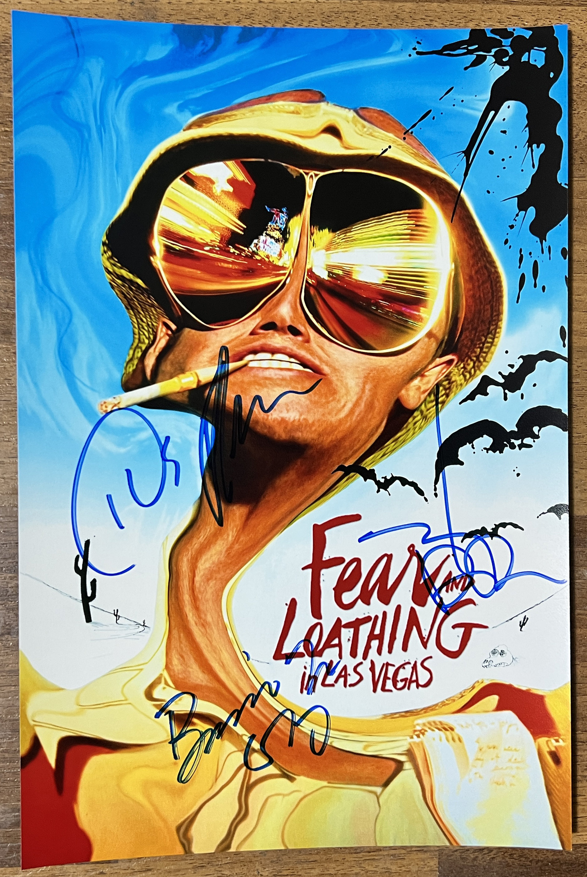 Fear and Loathing in Las Vegas Full Cast Signed Autographed