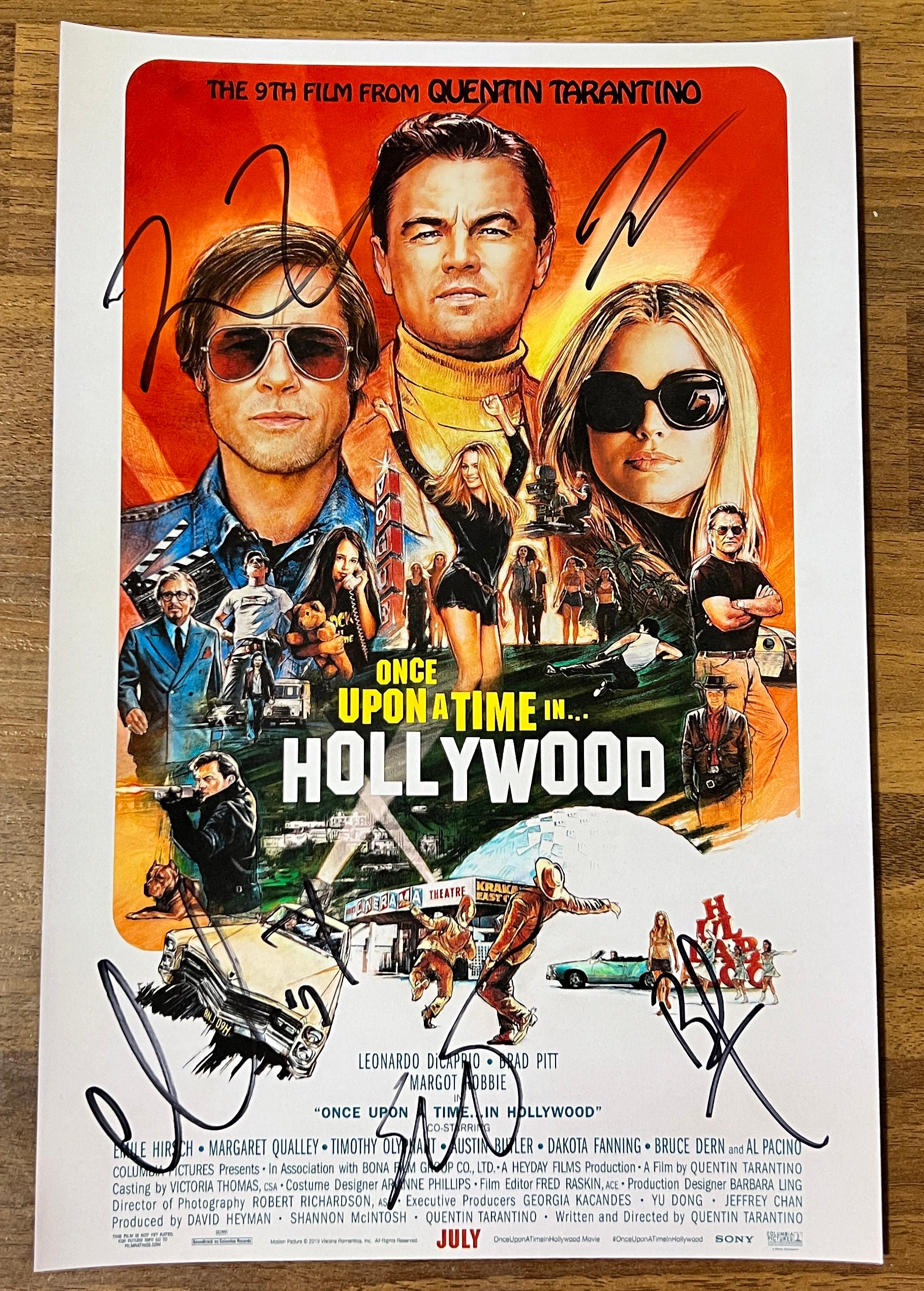 Margot Robbie Signed Poster - Etsy