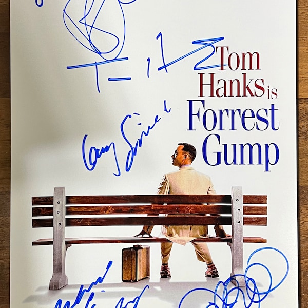Forrest Gump cast signed autographed 8x12 inch photo + COA