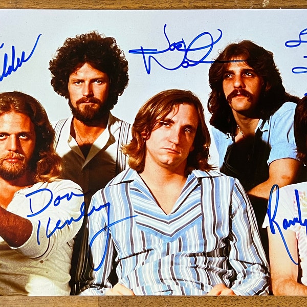 Eagles Band Poster Etsy