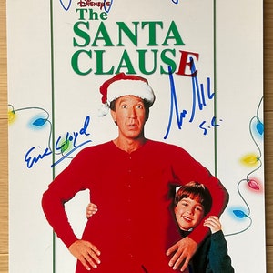 The Santa Clause cast signed autographed 8x12 inch photo + COA
