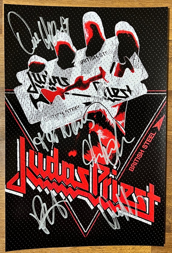 Judas Priest サイン入りポスター 2025年最新】ジューダス サインの人気アイテム - メルカリ