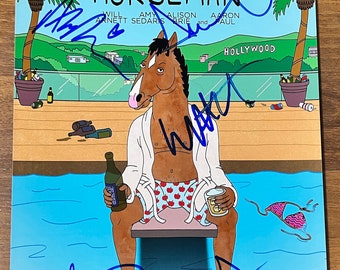 BoJack Horseman cast signed autographed 8x12 inch photo + COA
