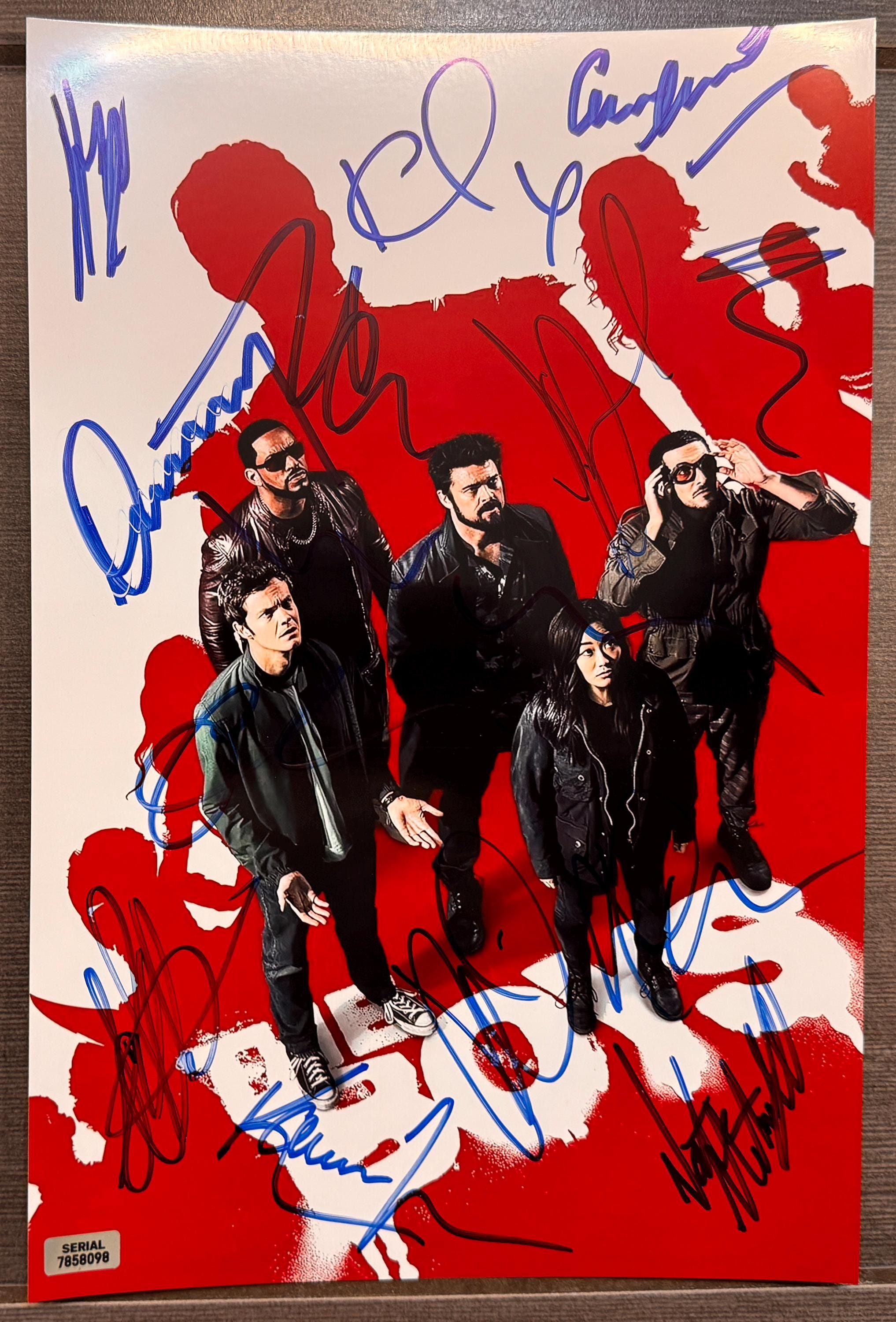 The Boys Full Cast Signed Autographed 8x12 Inch Photo + COA - Etsy