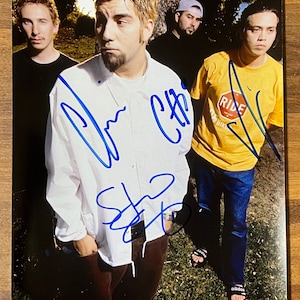 The Deftones full original band signed autographed 8x12 inch photo + COA