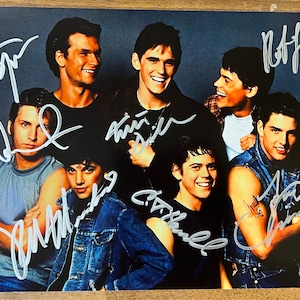The Outsiders cast signed autographed 8x12 inch photo + COA