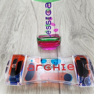 Personalised Sensory Bubble Timer Toy - Sensory - Birthday - Visual Promotion Gift