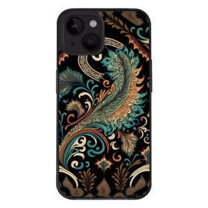 Abstract Design iPhone 14 Case - Graphic Phone Case for iPhone 14 - Bright iPhone 14 Case