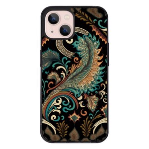 Abstract Design iPhone 13 Mini Case - Graphic Phone Case for iPhone 13 Mini - Bright iPhone 13 Mini Case