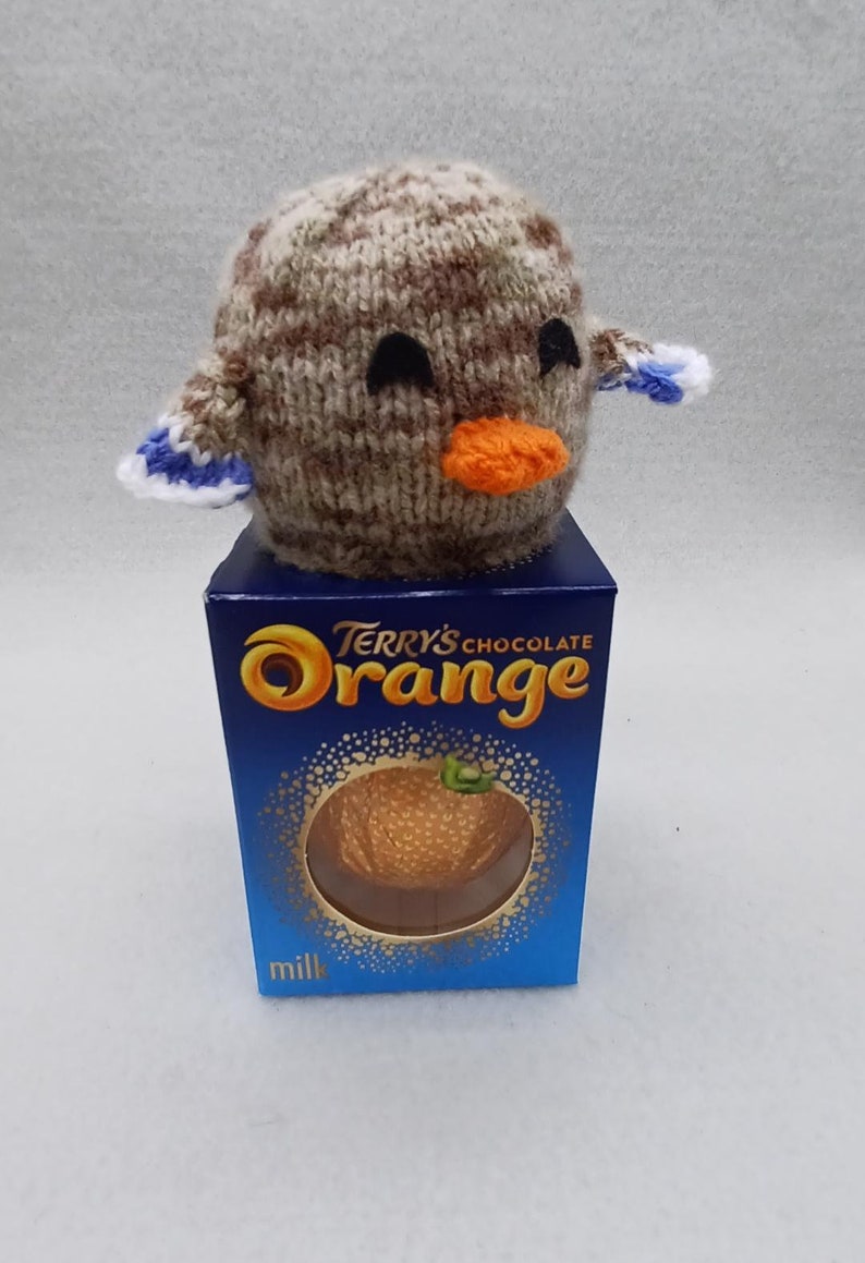 PDF Terry's Chocolate Orange Easter Cover DK Knitting Pattern 3xeasy