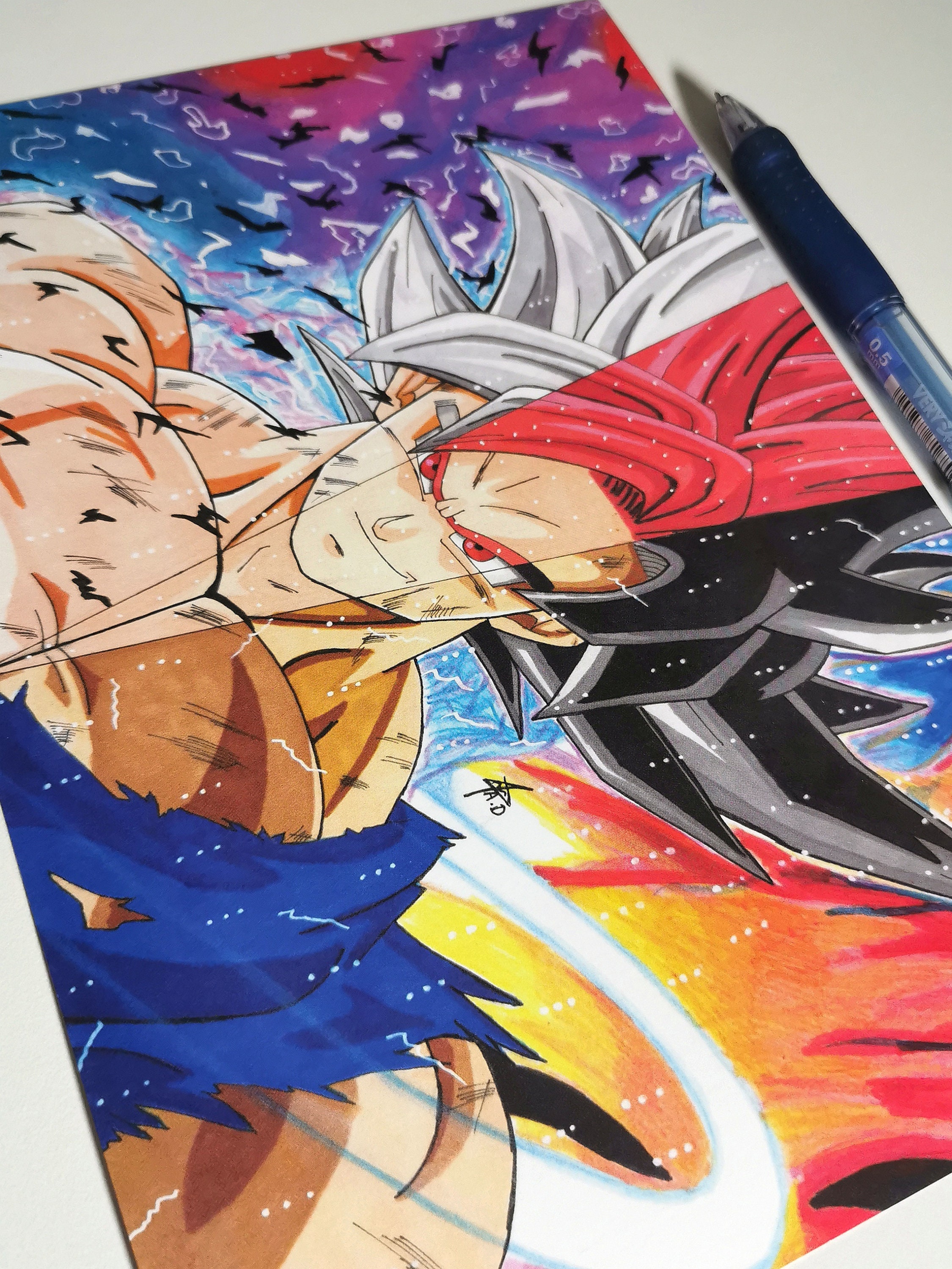 Heat-resistant Placemat From a Son-goku Print 3 Forms A3 -  Denmark