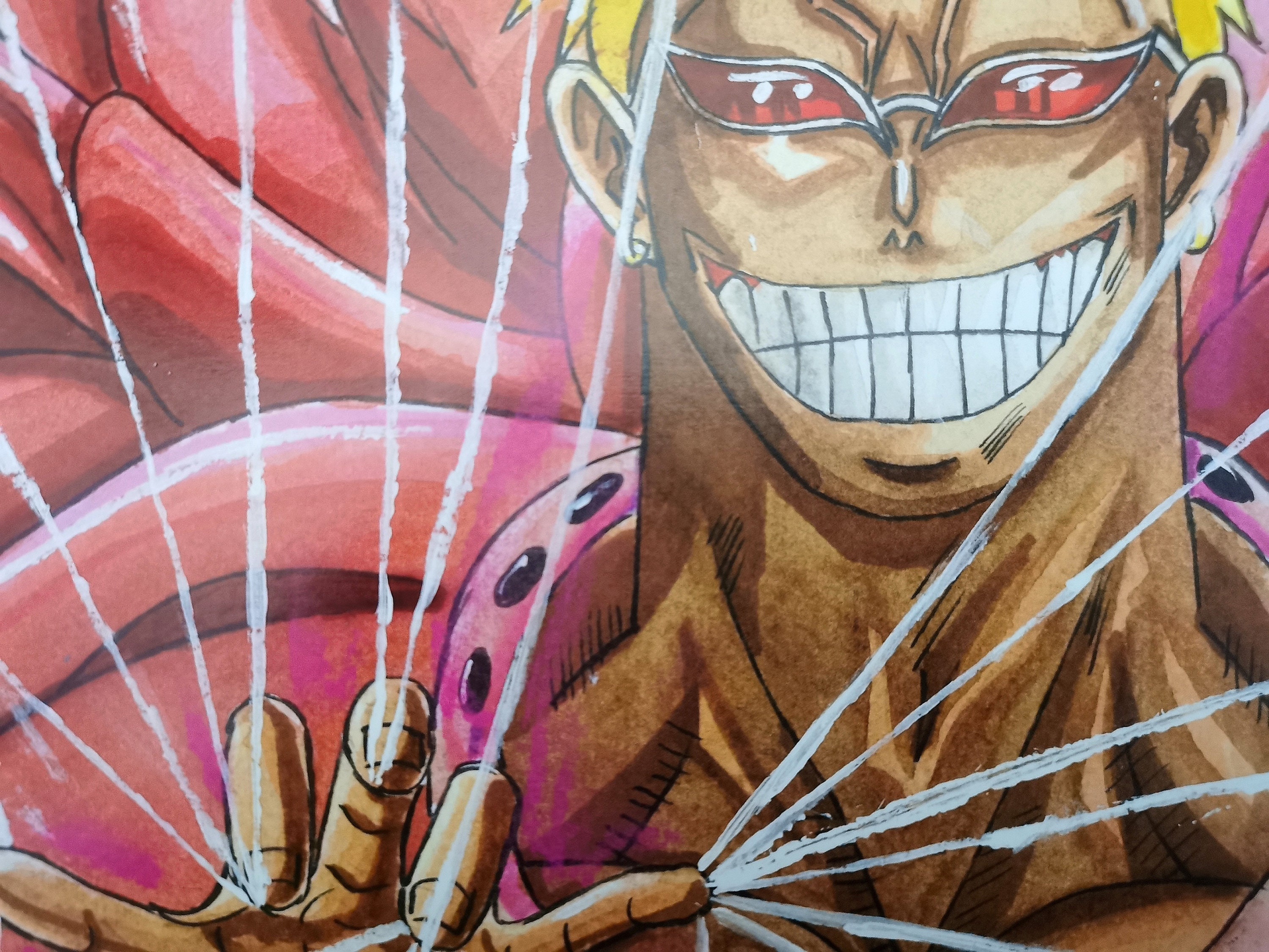 Donquixote Doflamingo One Piece Art Board Print for Sale by AngelcxSenwq