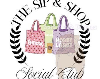 Camiseta do Clube Social Sip & Shop