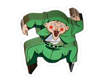 Yu Yu Hakusho - Yusuke Urameshi Funny Kiss-Cut Vinyl Decals
