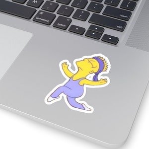 The Simpsons - Funny Ballet Bart Sticker