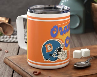 Denver Broncos Kaffeetasse mit Deckel