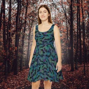 Women&#39;s Halloween Dress - Bat Dress
