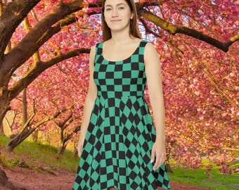 Tanjiro, Demon Slayer, Anime Kleid für Frauen