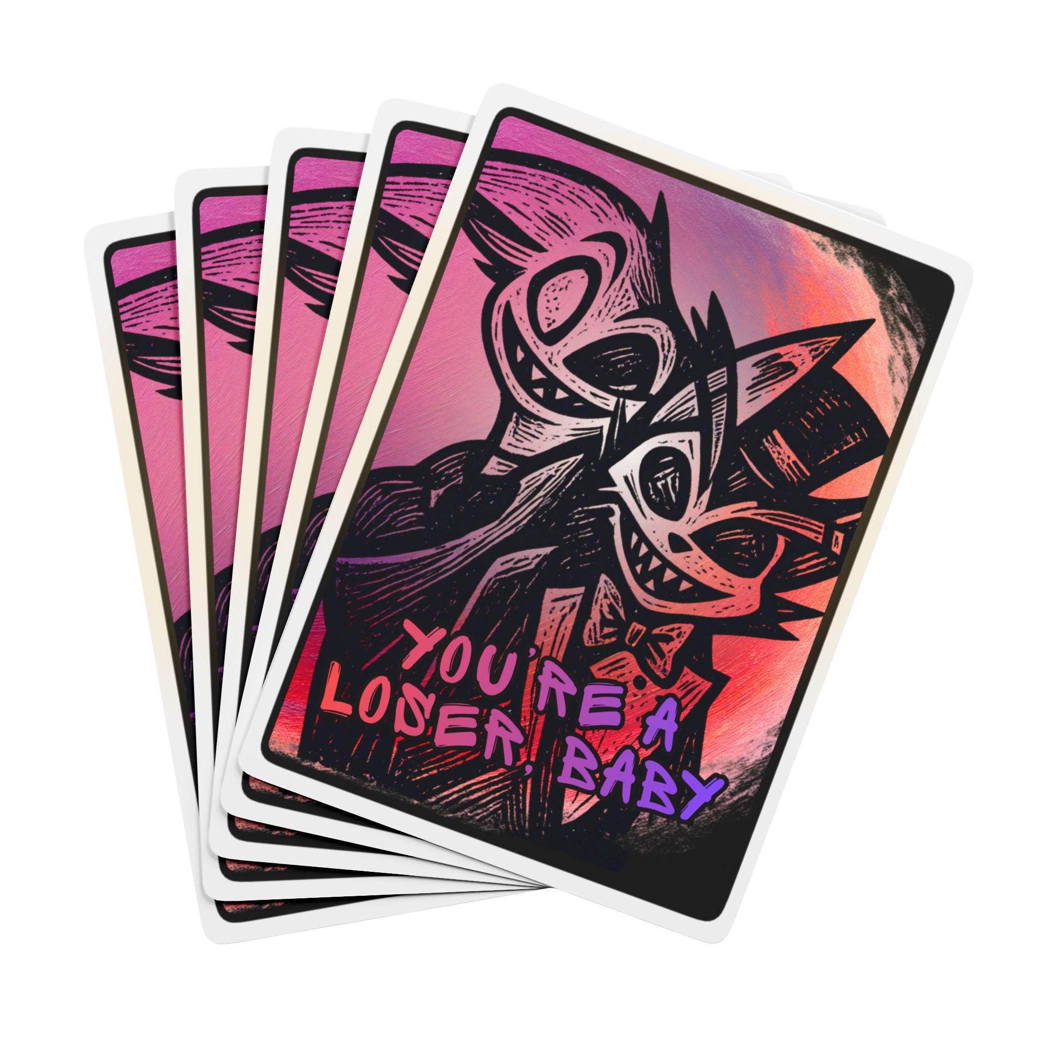 Hazbin hotel husk playing cards - Etsy 日本