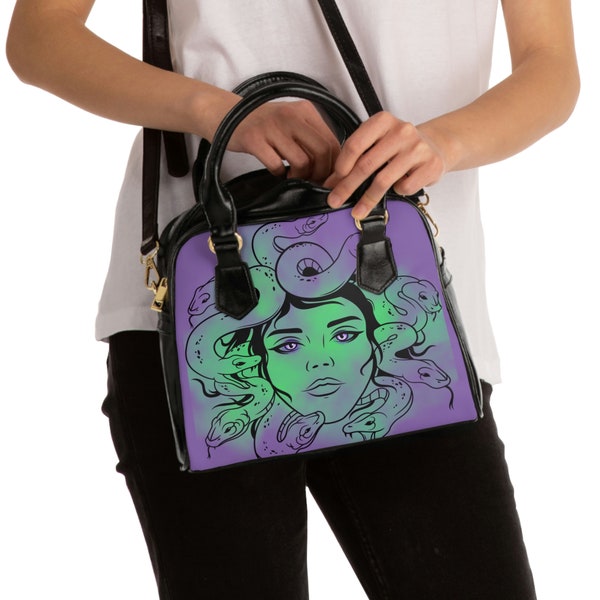 Medusa Shoulder Handbag