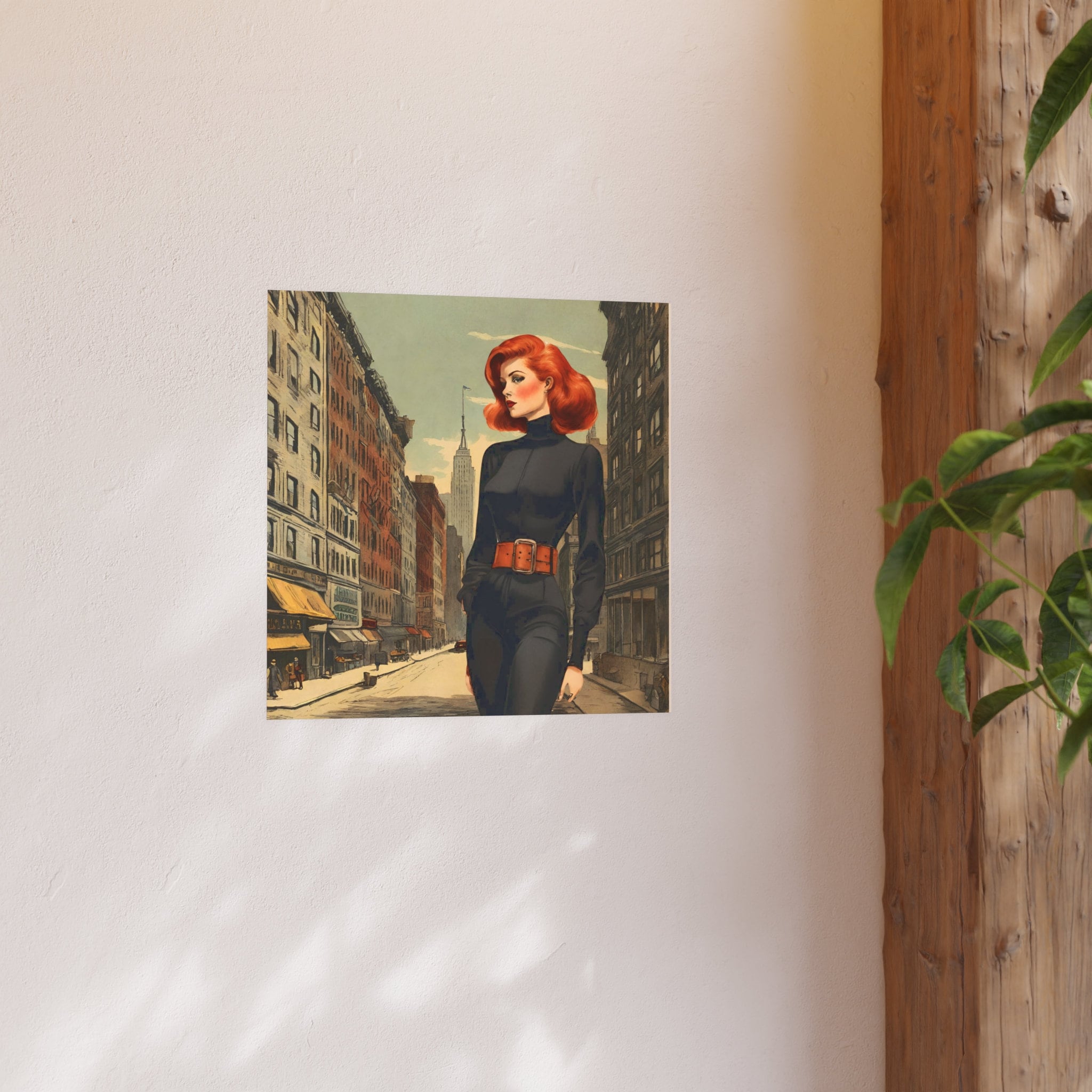 Black Widow Vintage Style Poster – Marvel Comics Fanart - Etsy