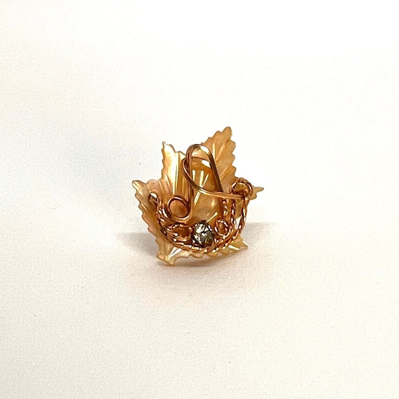 Small Irridecent Maple Pin - image 1