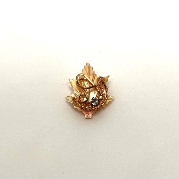 Small Irridecent Maple Pin - image 2
