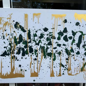 Oil paint on canvas
