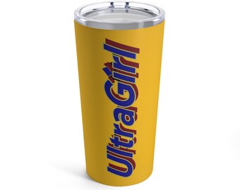 UltraGirl Tumbler (yellow)