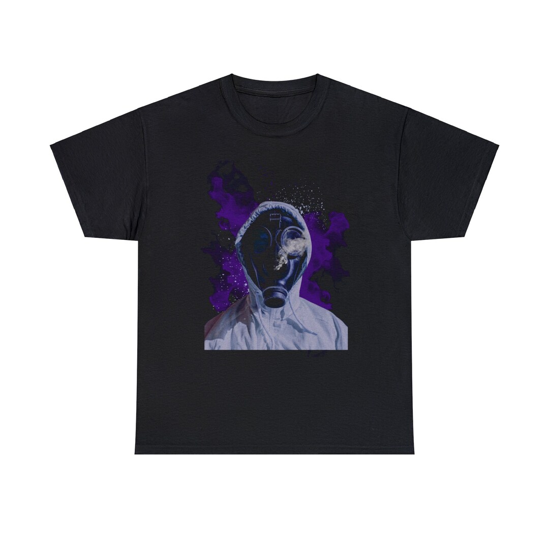 Gas Mask Tshirt Latex Tshirt Latex Fetish Rubber Fetish - Etsy